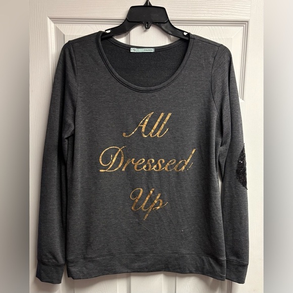 Maurices Sweater W/ Sequin Elbow Patches Size XL - Picture 1 of 5